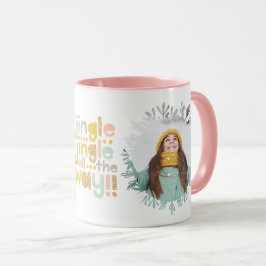 Caneca Jingle Por Todo O Caminho | Foto Tipográfica Color