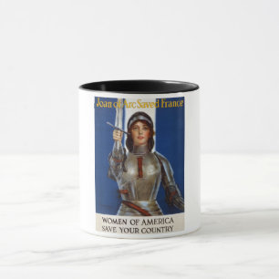 Caneca Joana d'Arc: A Donzela de Orléans, Heroína Cavalei