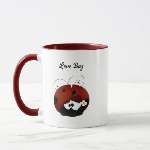 Caneca Joaninha Amor, Dia dos Namorados de Desenho Animad