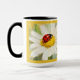 Caneca "Joaninha na Margarida"
