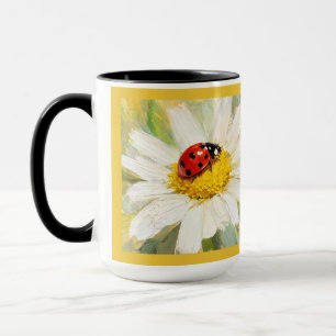 Caneca "Joaninha na Margarida"