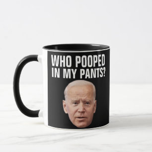 CANECA JOE BIDEN FUNNY QUE FEZ CAFÉ MUG