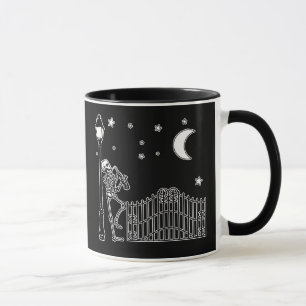 Caneca Jogador de saxofone do jazz do Voodoo