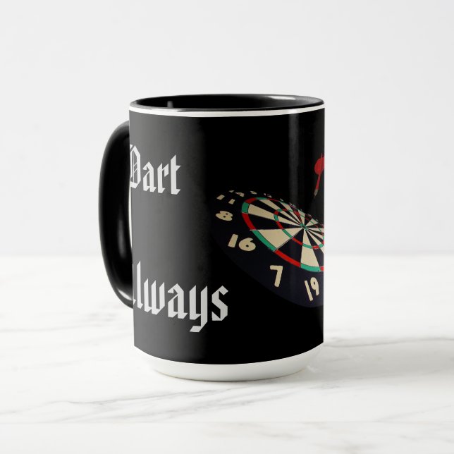 Caneca Jogadores Engraçados De Escuridão, Mug De Café Com (Frente Esquerda)