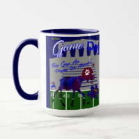Jogo de futebol Moose e Ostrich Mug