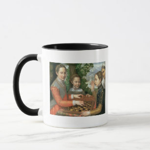 Caneca Jogo de xadrez, 1555