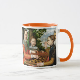Caneca Jogo de xadrez por Sofonisba Anguissola - cerca de