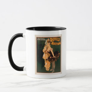 Caneca Jogo do leilão do diabo eterno de Yale