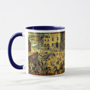 Caneca Jogos Infantis de Pieter Bruegel - 1560
