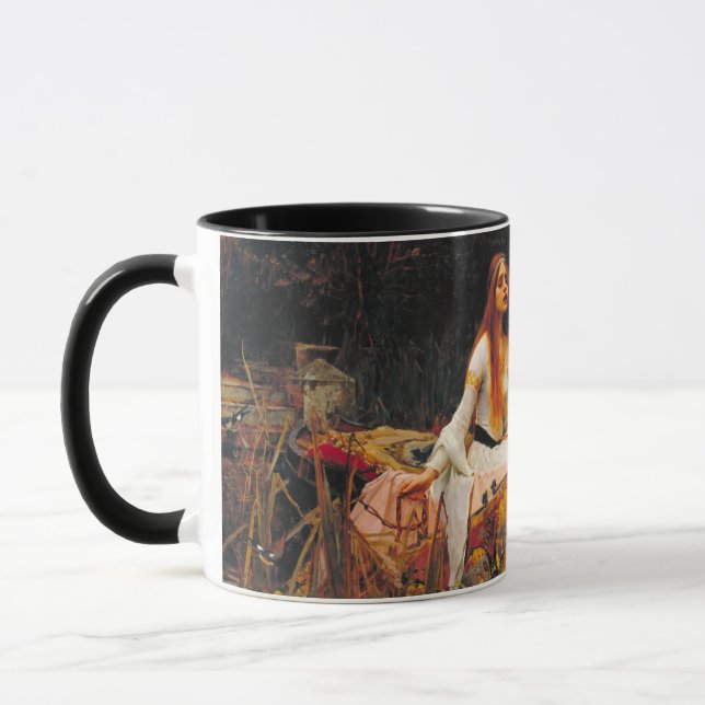 Caneca John William Waterhouse - A Senhora de Shalott (Esquerda)