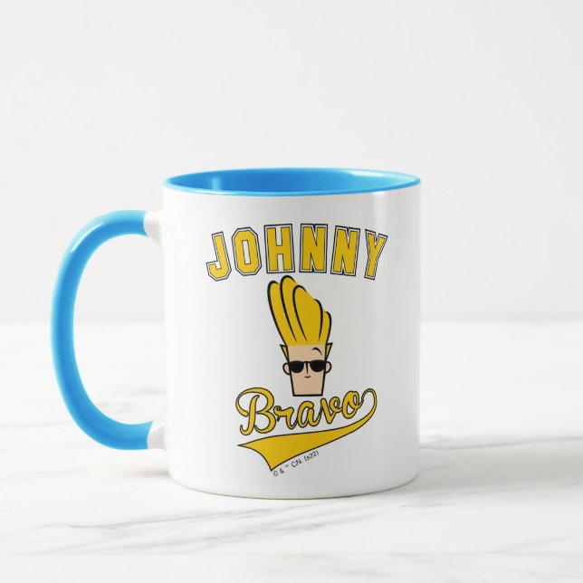 Caneca Johnny Bravo Collegiate Graphic (Esquerda)