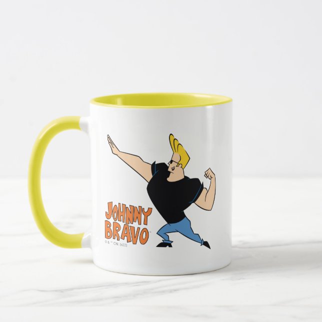 Caneca Johnny Bravo Flexing (Esquerda)
