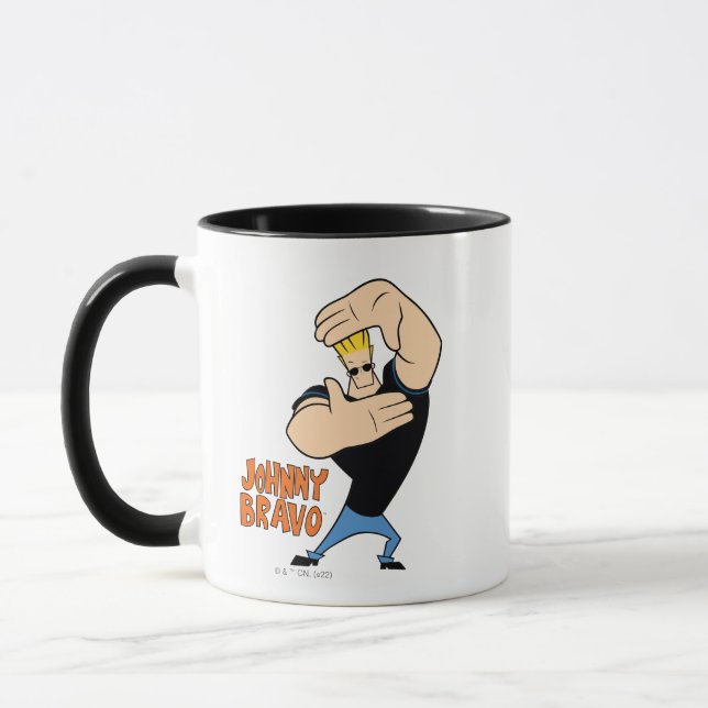 Caneca Johnny Bravo Picture Frame Pose (Esquerda)