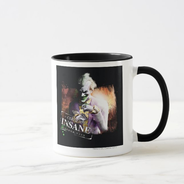 Caneca Joker - Insano Certificado (Direita)