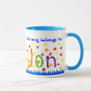 Caneca 'Jon' Nome Específico do Ringer Mug