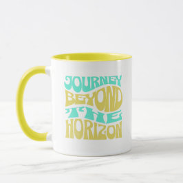 Caneca Jornada Além do Horizonte – Viagem Inspiradora
