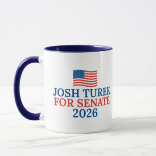 Caneca Josh Turek para Senado Eleição Iowa 2026