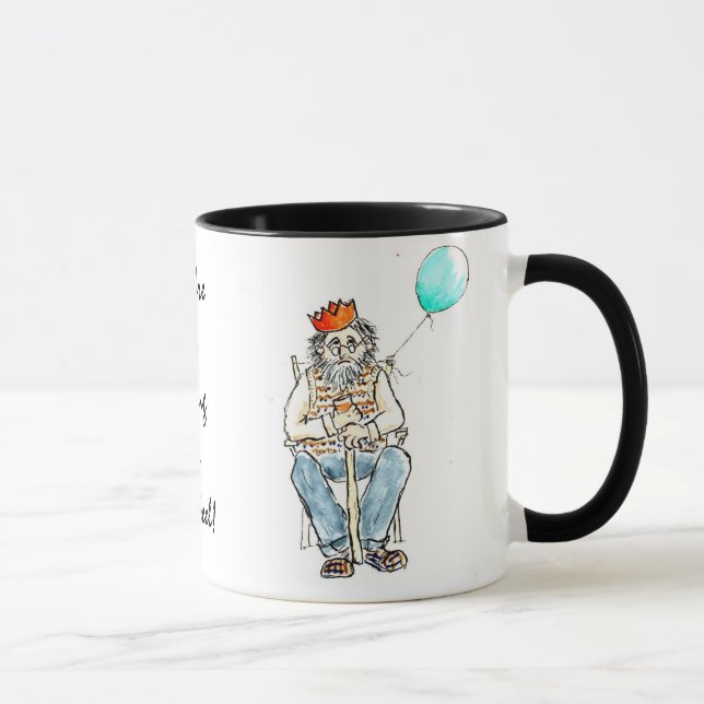 Caneca "Jovem como Sente" Mug Grande (Direita)