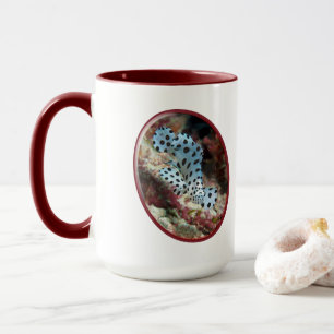 Caneca Jovem Garupa - Design Fotográfico Oval de Peixe  