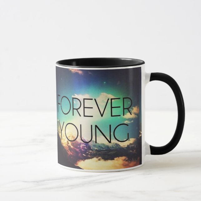 CANECA JOVEM PARA SEMPRE (Direita)