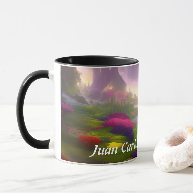 Caneca Juan Carlos Morning Tea Personalizável (Com Donut)
