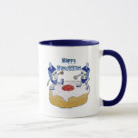 Caneca Judaica Happy Hanukkah Dançando Dreidels Doughnut<br><div class="desc">Você está vendo The Lee Hiller Designs Collection of Home and Office Decor,  Roupa,  Gifts and Coleções. As Designs incluem Lee Hiller Photoographic e Mixed Media Digital Art Collection. Você pode ver sua fotografia da Nature em http://HikeOurPlanet.com/ e seguir seu blog de caminhada no Hot Primavera National Park.</div>