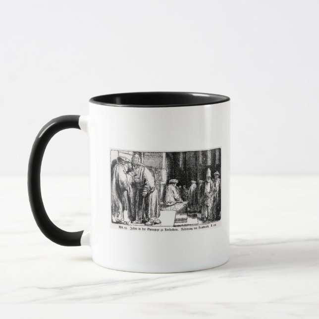 Caneca Judeus na sinagoga em Amsterdão (Esquerda)