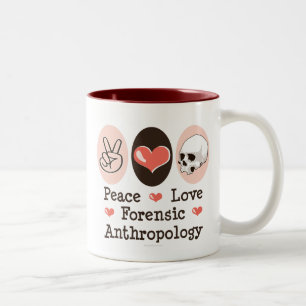 Caneca judicial da antropologia do amor da paz