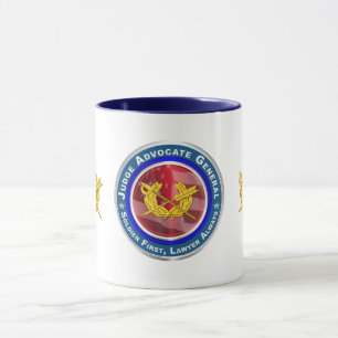 Caneca Juiz do Exército Advocate Geral JAG Corps