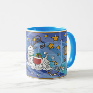 Caneca Julbock Holiday Yuletide Mug