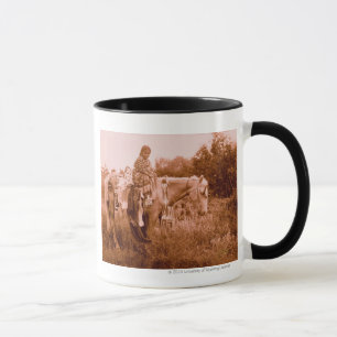 Caneca Julia - mulher do corvo