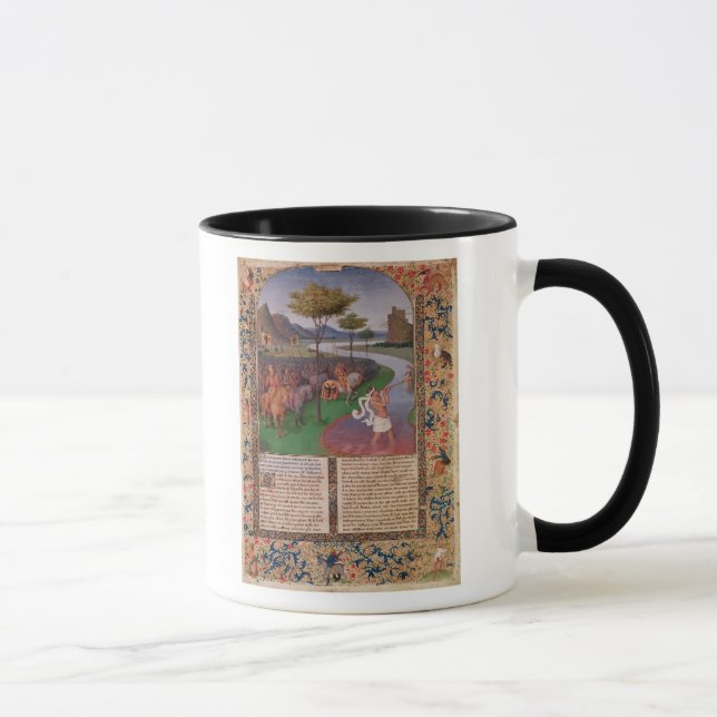 Caneca Júlio César que cruza o Rubicon, c.1470 (Direita)