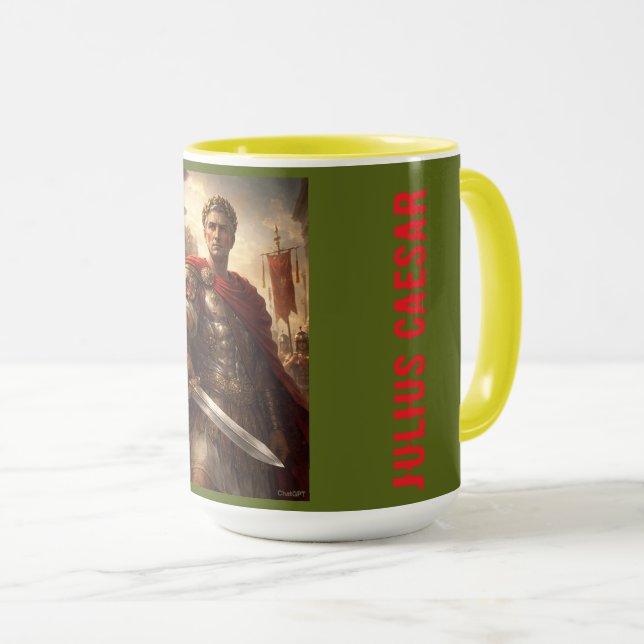 Caneca Julius Caesar deep green (Frente Esquerda)