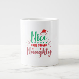 Caneca jumbo de Natal para dar um sorriso na cara