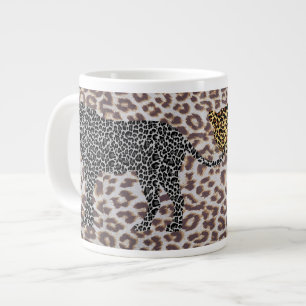 Caneca jumbo do Leopard mania