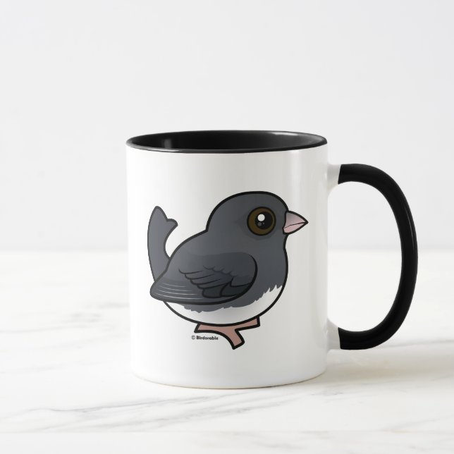 Caneca Junco de olhos escuros (de cor ardente) (Direita)
