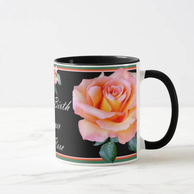 CANECA JUNE BIRTH FLOWER (A ROSA) (Direita)