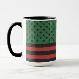 Caneca Juneteenth afro-americana
