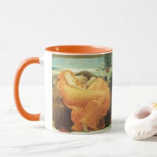 Caneca Junho flamejante por Lord Frederic Leighton