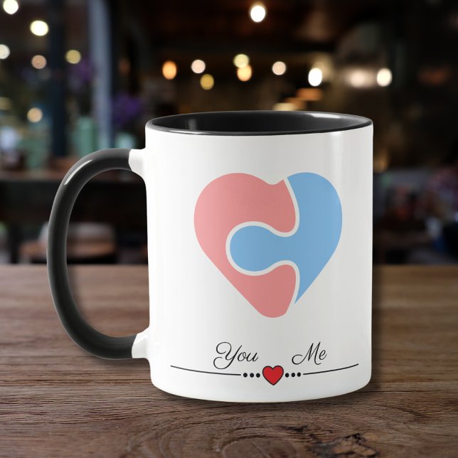 Caneca Juntos, Criamos Uma Aula - Citação Do Amor (Criador carregado)
