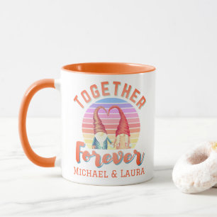 Caneca Juntos Para O Casal Gnome Mug