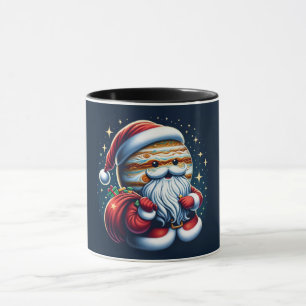 Caneca Júpiter Jolly Velho Papai Noel Astronomia