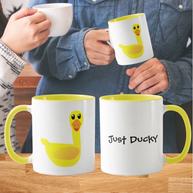 Caneca Just Ducky Humor (Criador carregado)