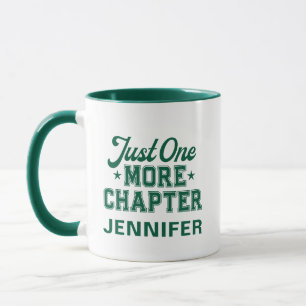 Caneca Just One More Chapter Verde Bookworm