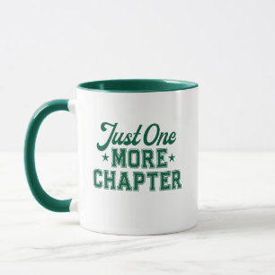 Caneca Just One More Chapter Verde Bookworm