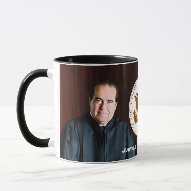 Caneca Justiça Antonin Scalia - Supremo Tribunal dos EUA (Esquerda)