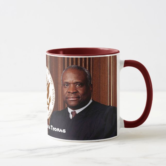 Caneca Justiça Clarence Thomas - corte suprema dos E.U. (Direita)
