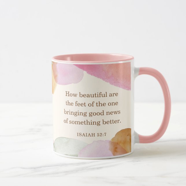 Caneca JW Pioneer Gift, Isaiah 52:7 | JW (Direita)