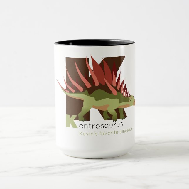 Caneca K como Kentrosaurus Mug (Centro)