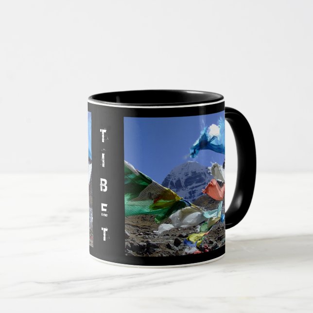 Caneca Kailash, Santa montanha, Tibete - Himalaias (Frente Esquerda)